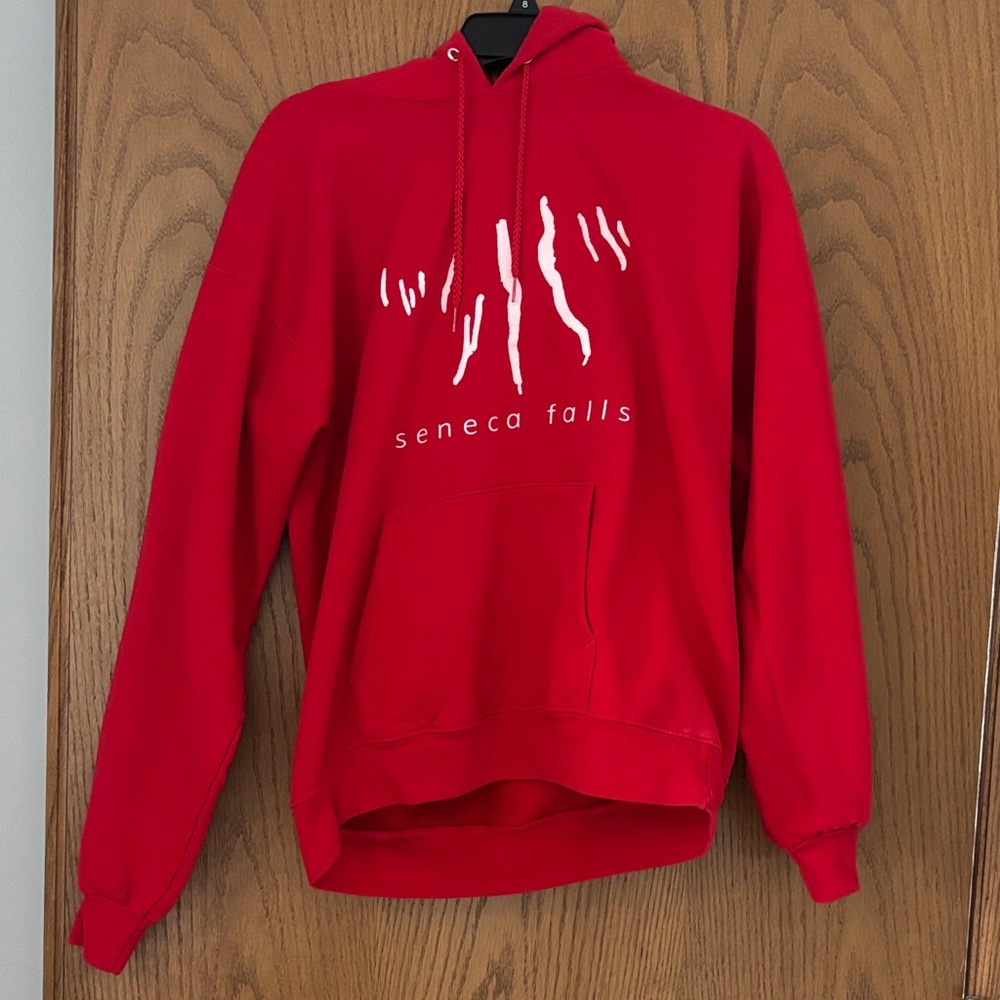 Hanes EcoSmart Red Hoodie
